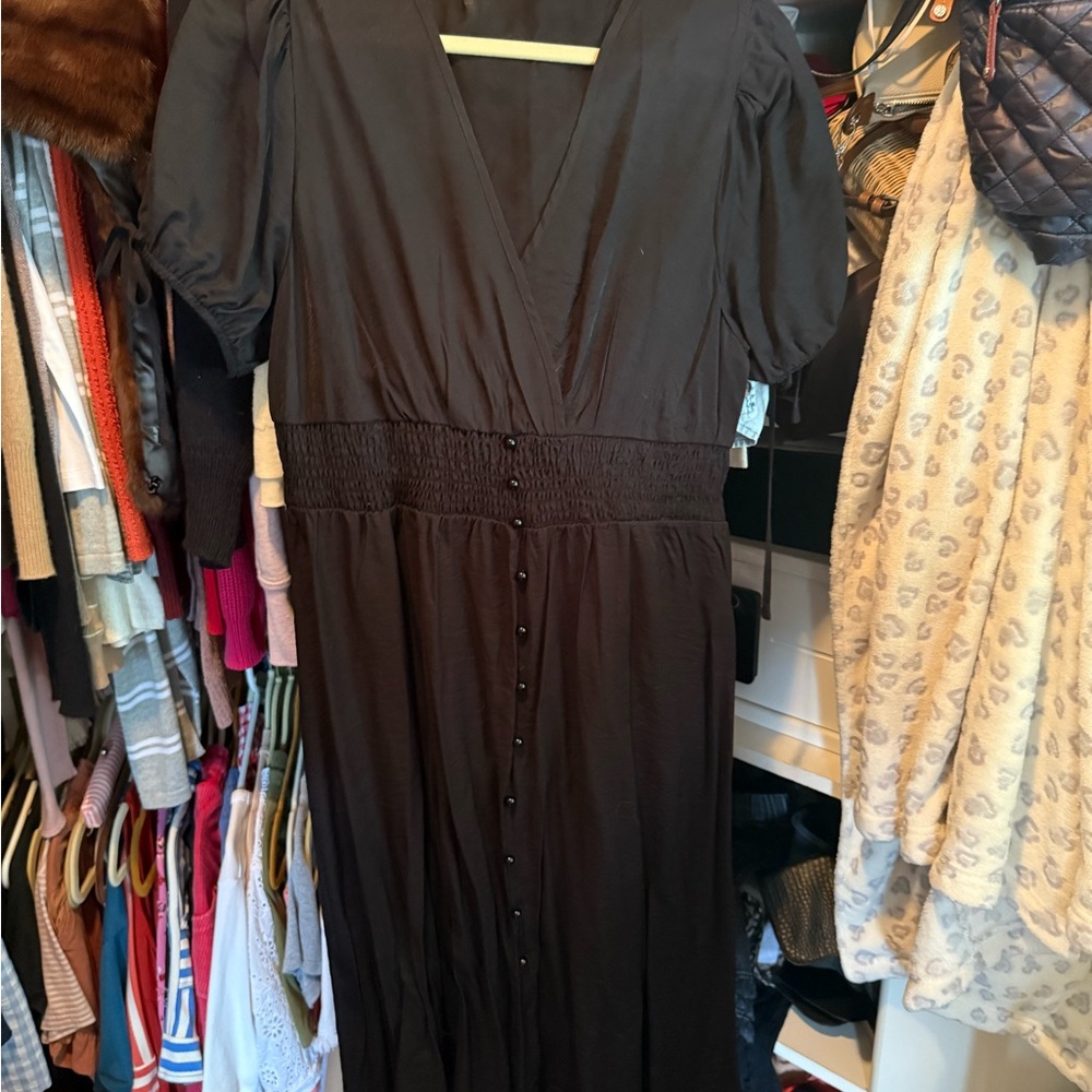 Elegant Black Women's Dress
